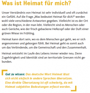 Read more about the article Spielerisch Heimat vermitteln – „Heimat-Box“ für Kinder und Jugendliche geht an den Start