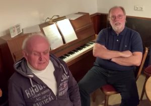 Read more about the article Hans- Ulrich und Diethelm:<br>musikalischer Gruß aus dem Heimathaus