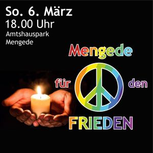 Read more about the article Mengede für den Frieden