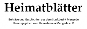 Read more about the article Heimatblätter 44 Juni 2015