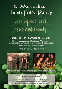 Mehr über den Artikel erfahren 1. Mengeder Irish Folk Party