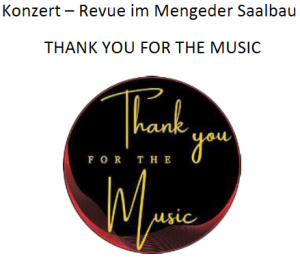 Read more about the article „Thank you for the Music“ im Saalbau – der Vorverkauf startet