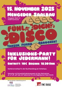 Mehr über den Artikel erfahren „Fühl Dich Disco“ – Die Miteinander Party
