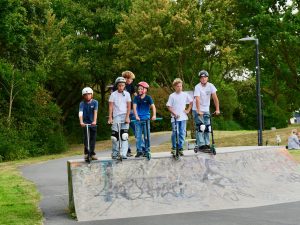 Mehr über den Artikel erfahren Skateanlage im Hansemann- park neu eröffnet