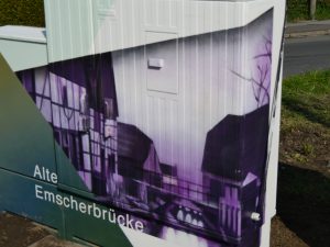 Mehr über den Artikel erfahren Künstlerisch gestaltete Stromkästen schmücken das „Tor zu Mengede“