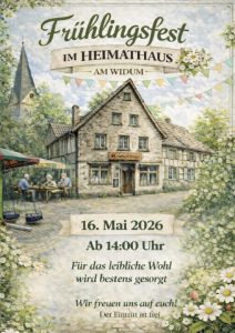 Mehr über den Artikel erfahren Der Heimatverein lädt zum Frühlings-fest ein